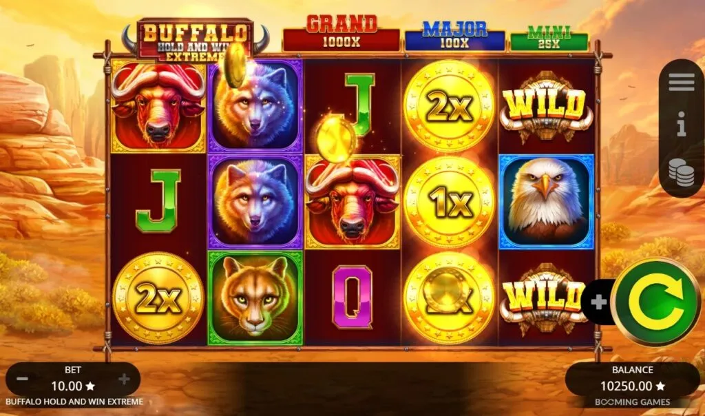 Buffalo Hold and Win Extreme - Slot Game - HighBet Blog