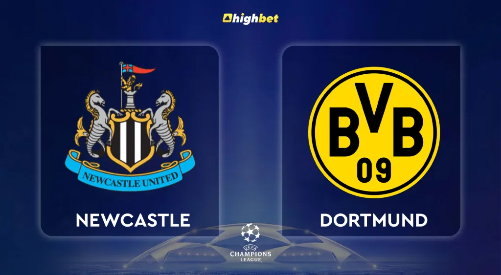 Newcastle vs Dortmund &ndash; Highbet UEFA Champions League Preview