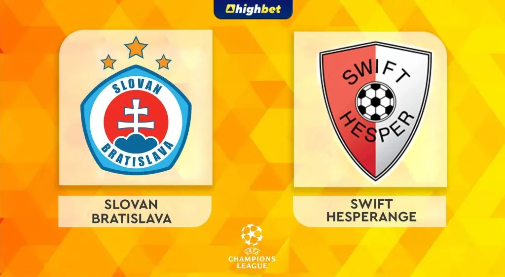 Slovan vs Swift Hesperange &ndash; highbet UCL Qualifying Preview