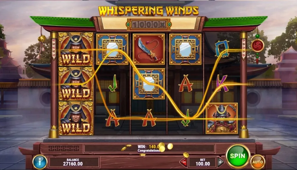 Whispering Winds - Slot Game Review - HighBet Blog