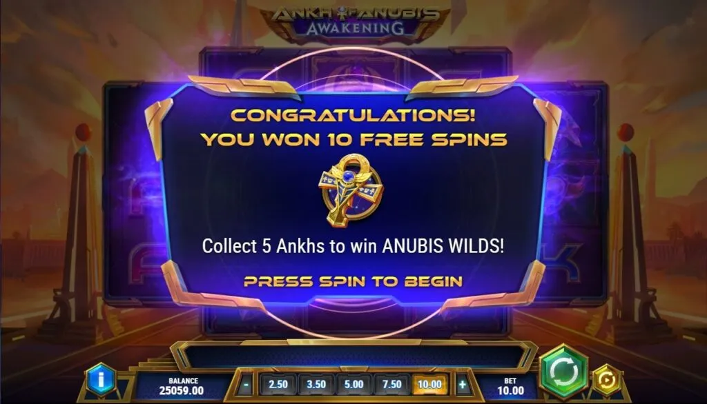 Ankh of Anubis Awakening - Slot Game Review