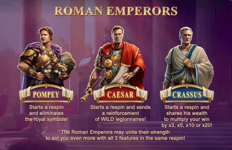 Roman Emperors Slot Game Review | Red Tiger