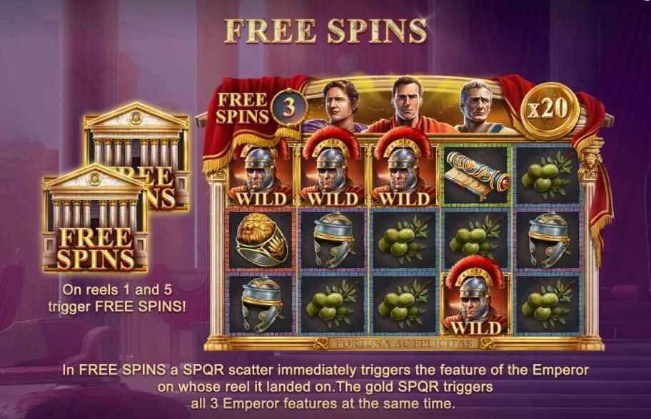 Roman Emperors Slot Game Review | Red Tiger