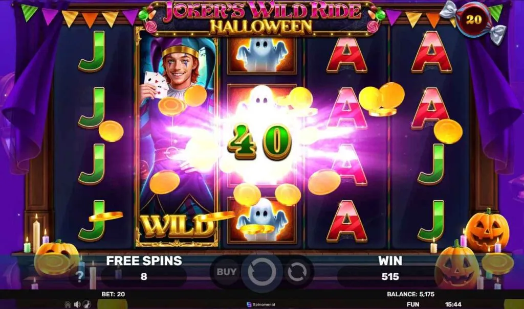 Joker's Wild Ride Halloween Slot Game Review | HighBet