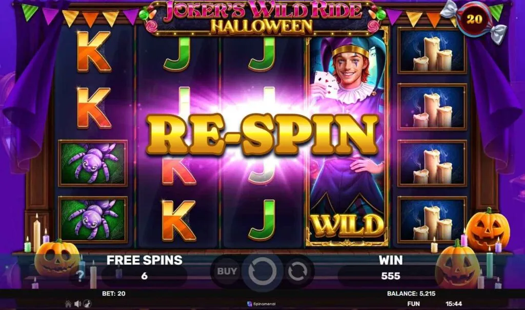 Joker's Wild Ride Halloween Slot Game Review | HighBet