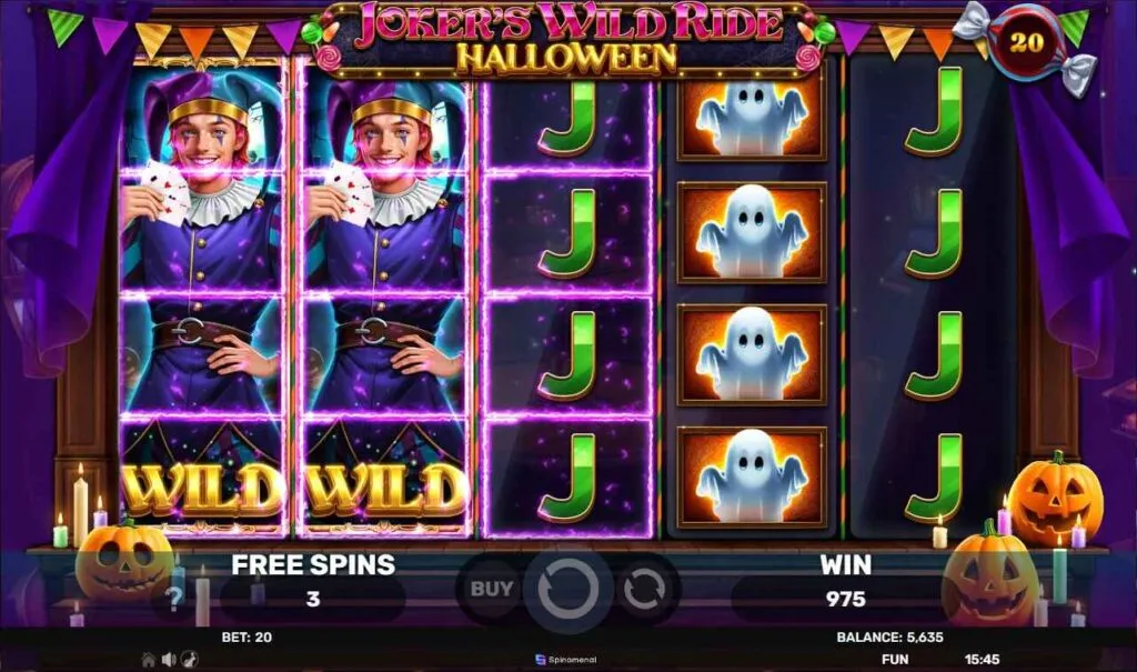 Joker's Wild Ride Halloween