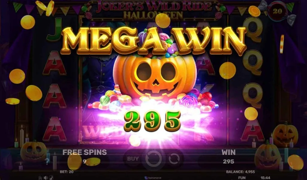 Joker's Wild Ride Halloween Slot Game Review | HighBet