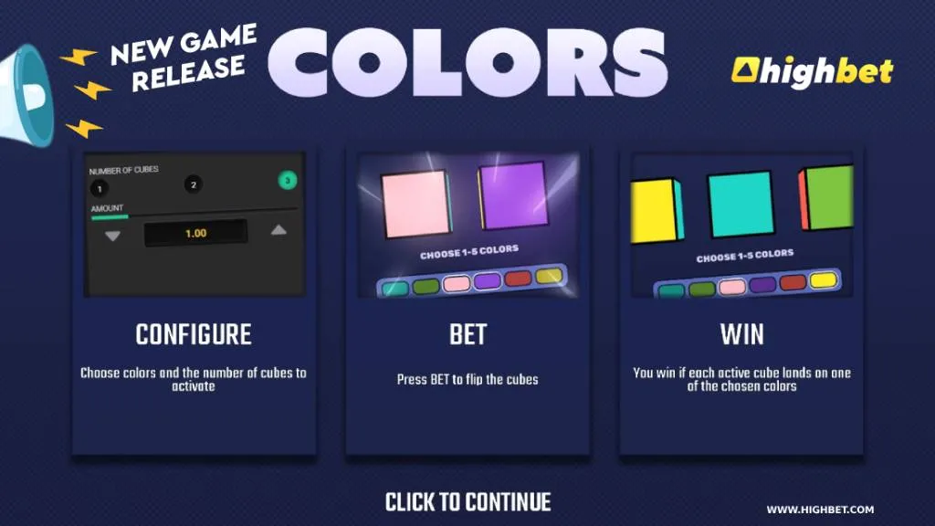 Guess the Colors in Highbet | Dare2Win | Hacksaw Gaming