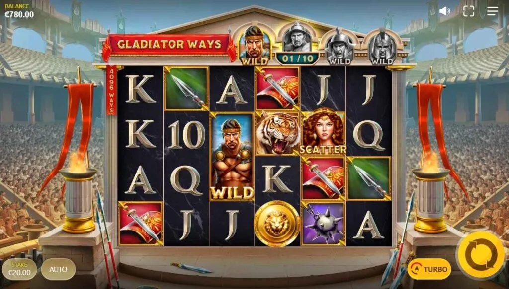 Gladiator Ways | Slot Game Review | Red Tiger