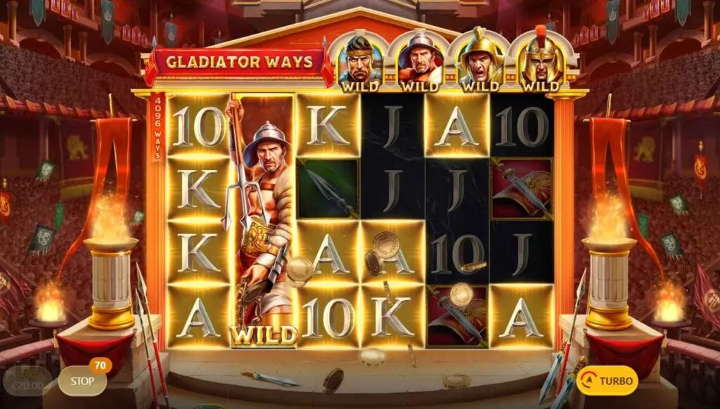 Gladiator Ways | Slot Game Review | Red Tiger