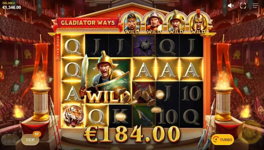 Gladiator Ways | Slot Game Review | Red Tiger