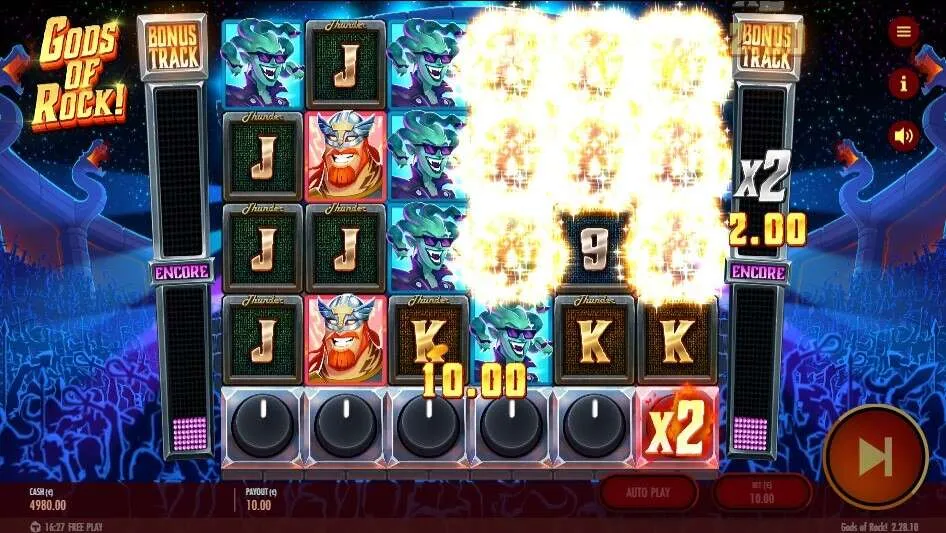 Gods of Rock | Slot Game Review | Thunderkick