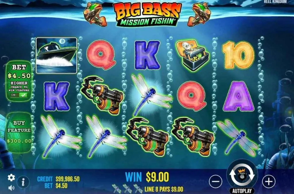 Big Bass Mission Fishin' | Slot Game | Pragmatic Play
