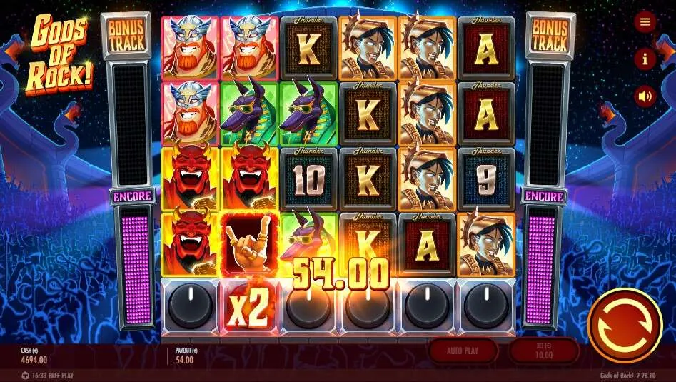 Gods of Rock | Slot Game Review | Thunderkick