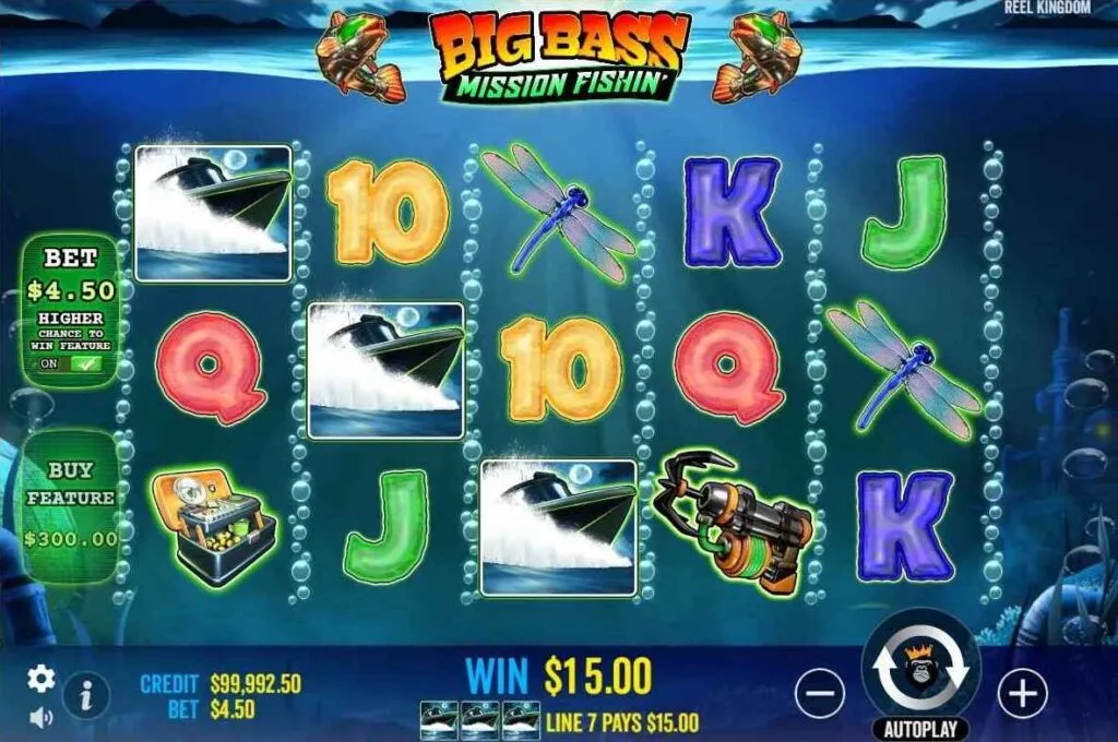 Big Bass Mission Fishin' | Slot Game | Pragmatic Play