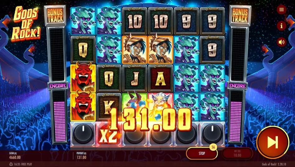 Gods of Rock | Slot Game Review | Thunderkick