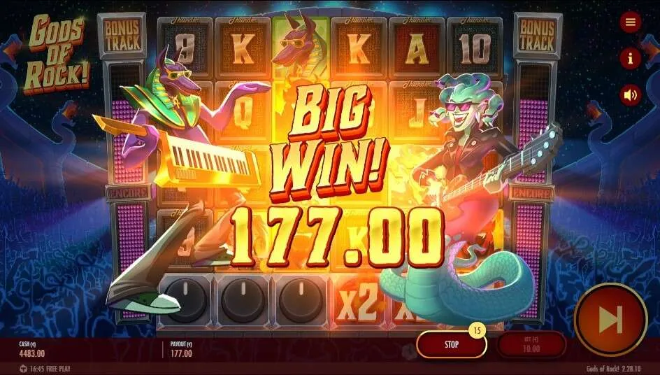 Gods of Rock | Slot Game Review | Thunderkick