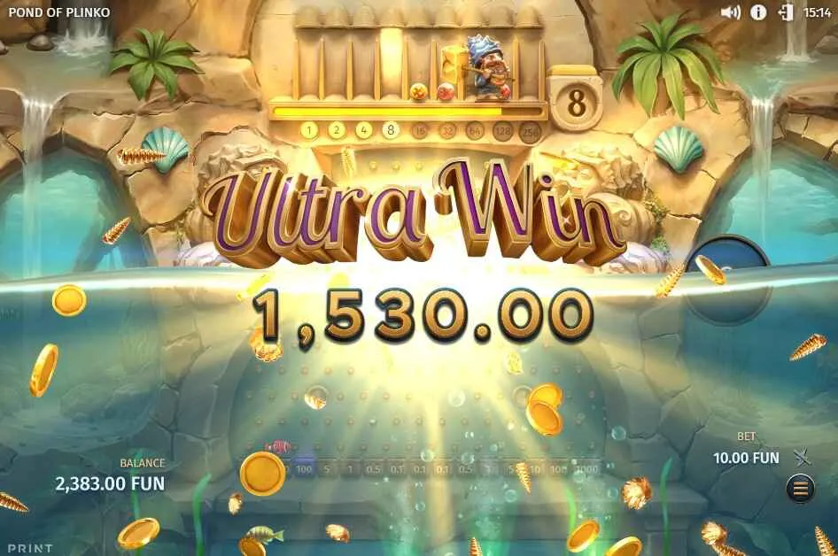 Pond of Plinko | Slot Game Review | Print Studios