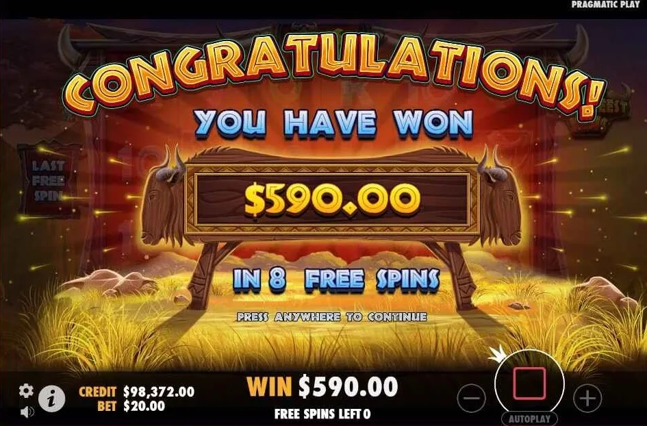 Wild Wildebeest Wins | Slot Game Review | Pragmatic Play