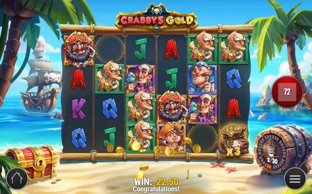 Crabby's Gold | Slot Game Review | Play&rsquo;n GO