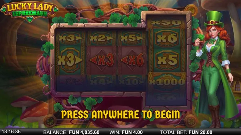 Lucky Lady Leprechaun | Slot Game Review | ReelPlay