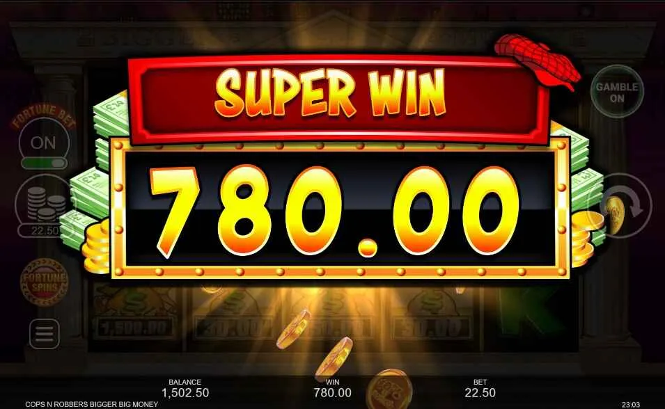 Cops &lsquo;n&rsquo; Robbers Bigger Big Money | Slot Game Review