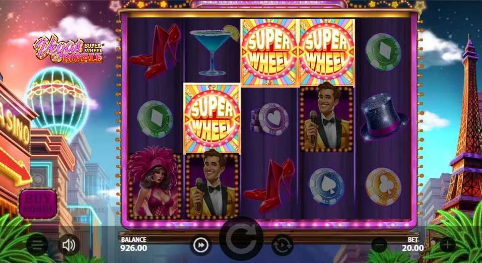Vegas Royale Super Wheel&trade; | Slot Game Review | Stakelogic