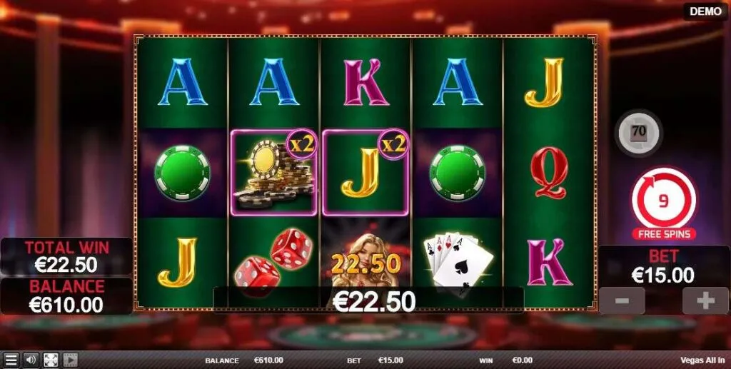 Vegas All In | Slot Game Review | Red Rake Gaming