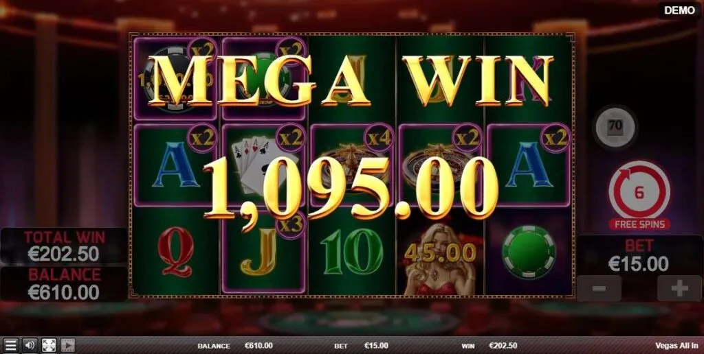 Vegas All In | Slot Game Review | Red Rake Gaming