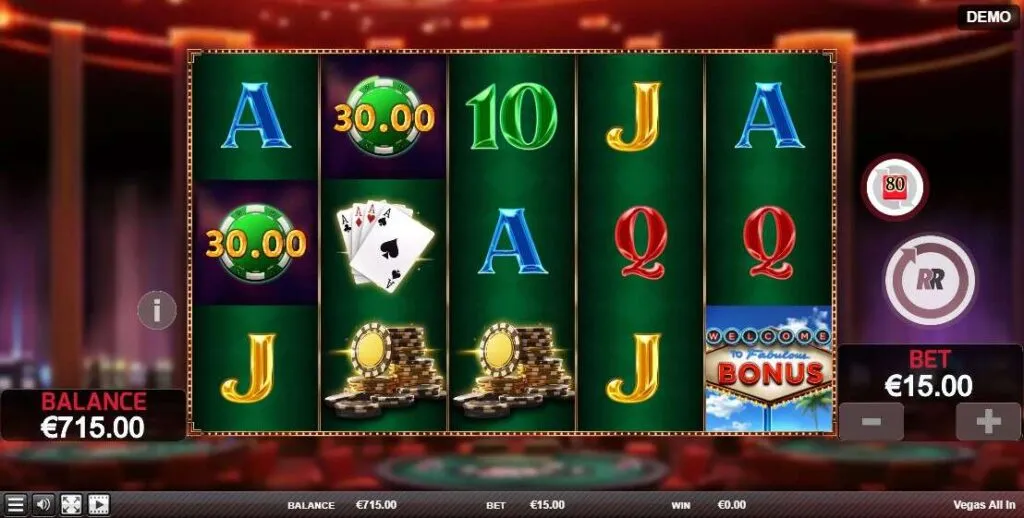 Vegas All In | Slot Game Review | Red Rake Gaming