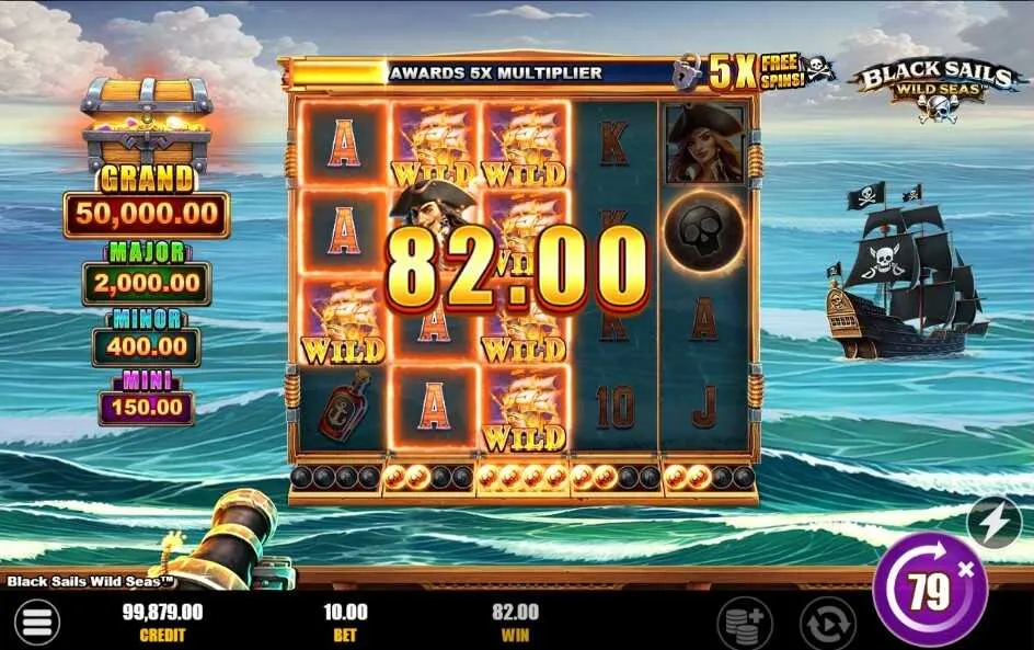 Black Sails Wild Seas&trade; | Slot | Infinity Dragon Studios