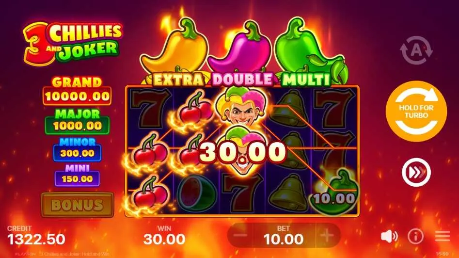 3 Chillies and Joker Hold and Win | Slot Game Review | Playson