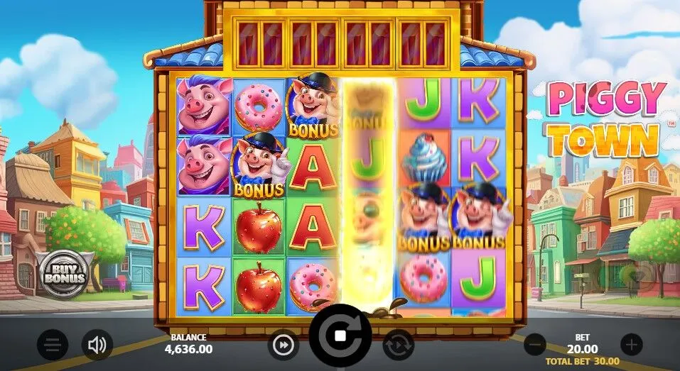 Piggy Town | Slot Game Review | Stakelogic