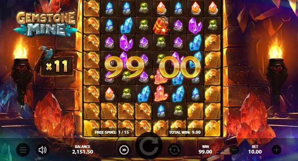 Gemstone Mine | Slot Game Review | Stakelogic