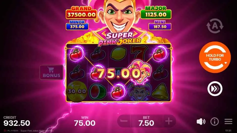 Super Pink Joker: Hold and Win | Slot Game Review | Playson