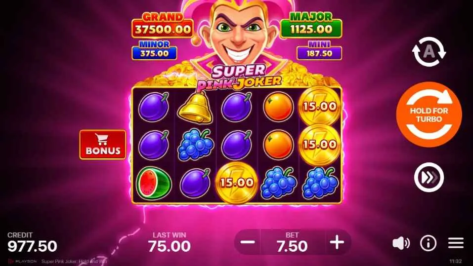 Super Pink Joker: Hold and Win | Slot Game Review | Playson