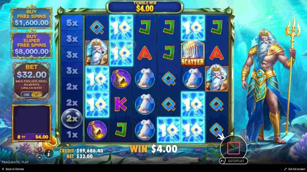 Waves of Poseidon | Slot Game Review | Pragmatic Play