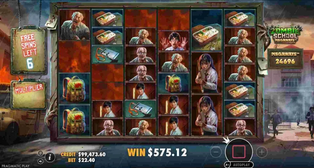 Zombie School Megaways | Slot Game Review | Pragmatic Play
