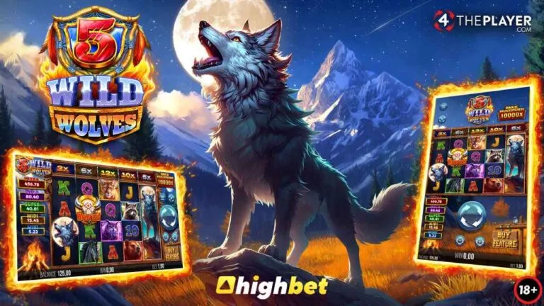 5 Wild Wolves | Slot Game Review | 4ThePlayer