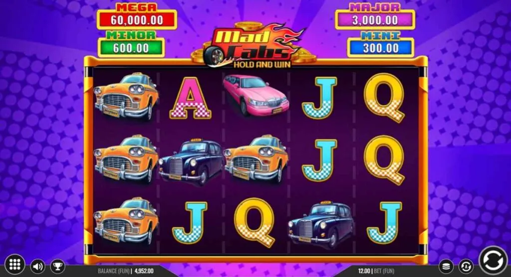 Mad Cabs Hold and Win | Slot Game Review | 1X2 Network