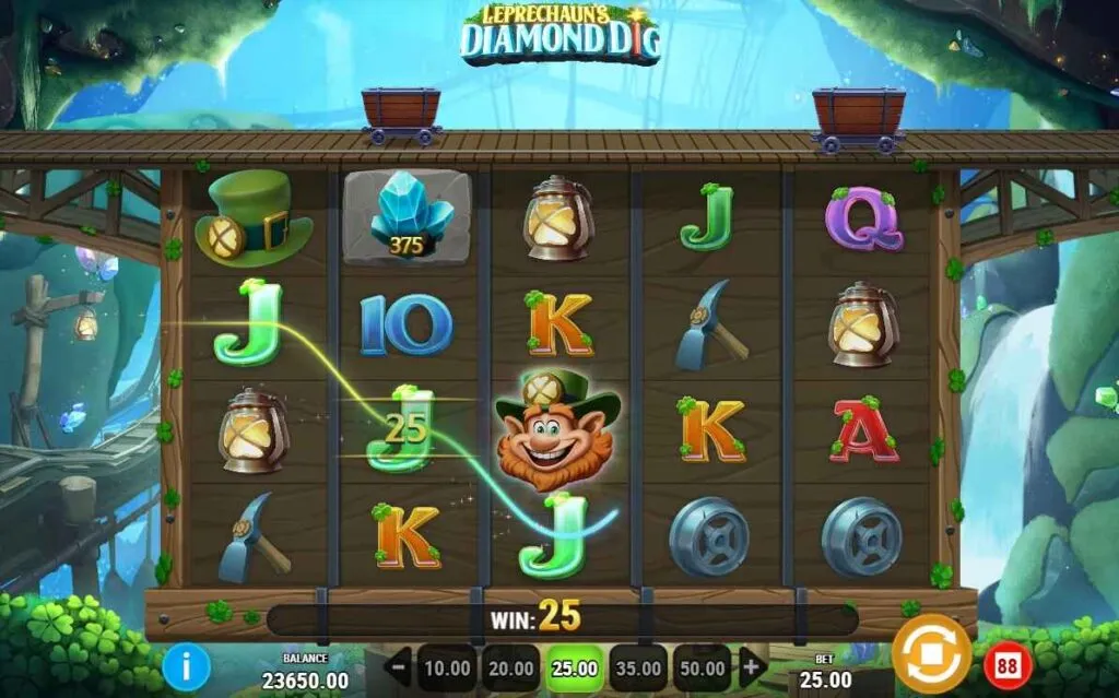 Leprechaun's Diamond Dig | Slot Game Review | Play’n GO