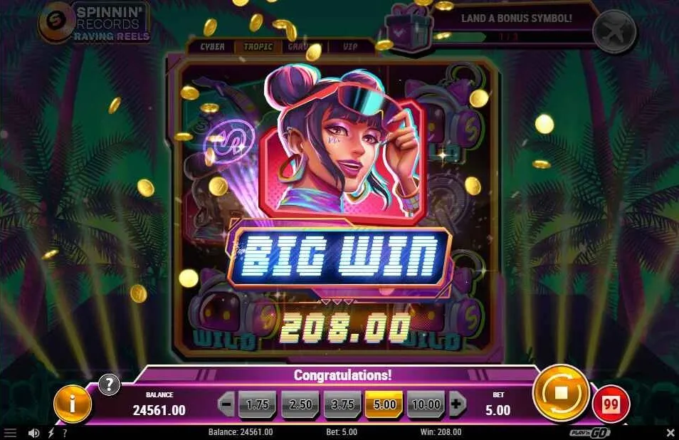 Spinnin&rsquo; Records: Raving Reels | Slot Review | Play&rsquo;n GO