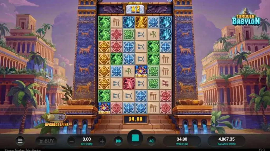 Conquer Babylon | Slot Game Review | Relax Gaming