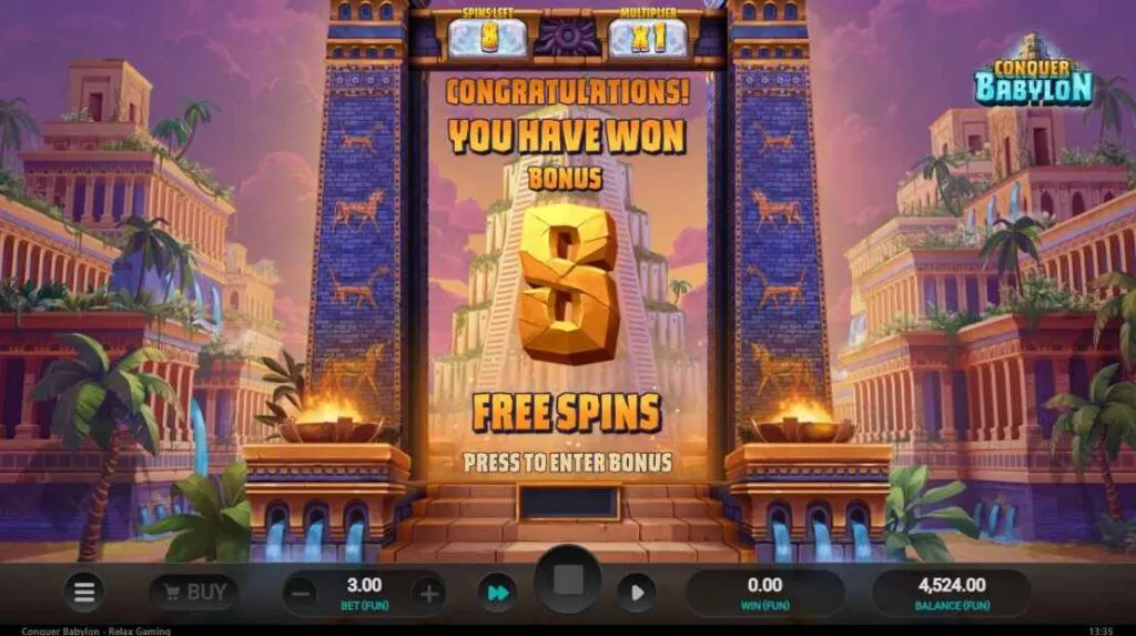 Conquer Babylon | Slot Game Review | Relax Gaming