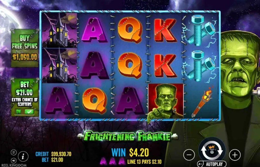 Frightening Frankie | Slot Game Review | Pragmatic Play