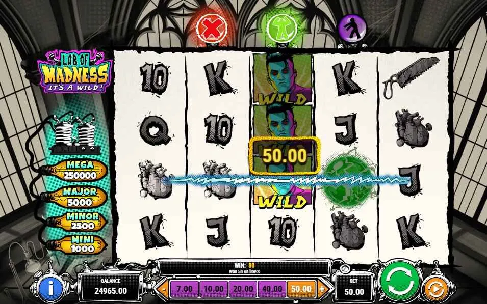 Lab of Madness It&rsquo;s A-Wild! | Slot Game Review | Play&rsquo;n GO