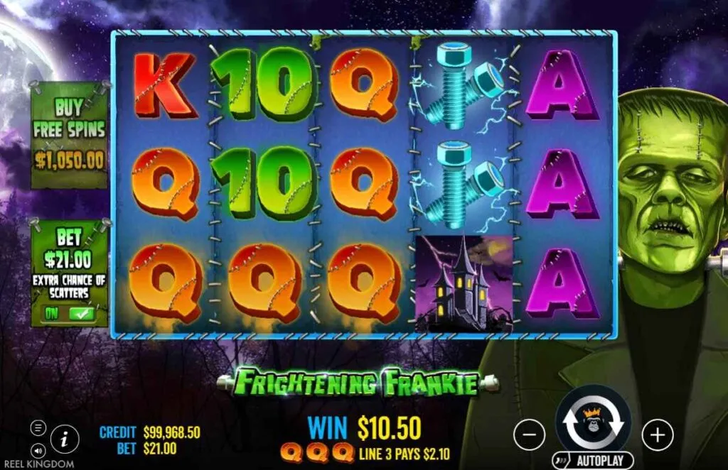 Frightening Frankie | Slot Game Review | Pragmatic Play