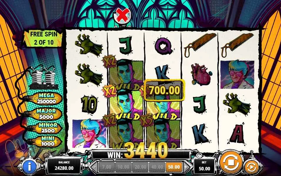 Lab of Madness It&rsquo;s A-Wild! | Slot Game Review | Play&rsquo;n GO