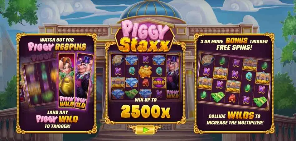 Piggy Staxx | Slot Game Review | Yggdrasil Gaming