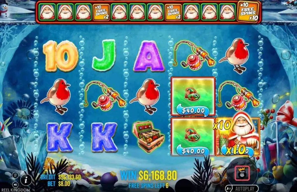 Big Bass Christmas - Frozen Lake | Slot Game Review